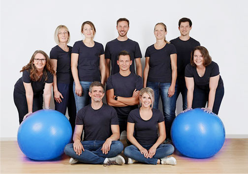 Teambild der Physiotherapie Mensch für Mensch | Physiotherapie Cottbus | Physiotherapie Praxis Cottbus | Physiotherapeut Cottbus